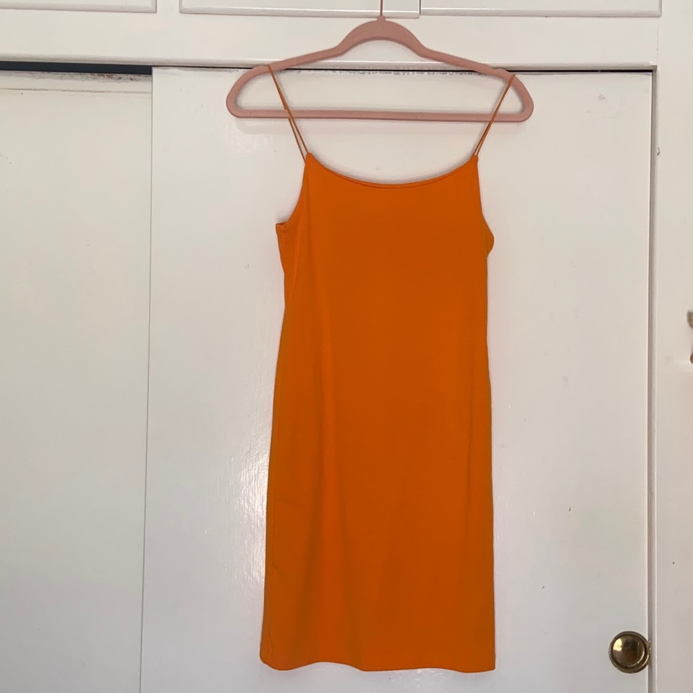 Zara Orange Dress